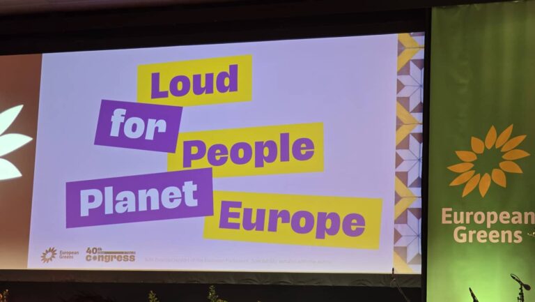 Loud for People, Planet, Europe : les Verts européens en congrès à Lisbonne
