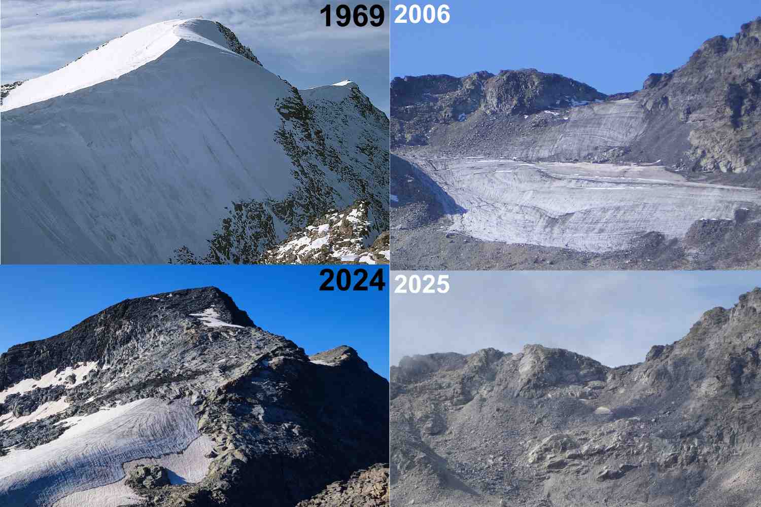 Un demi-siècle, la moitié des glaciers : le compte à rebours a commencé