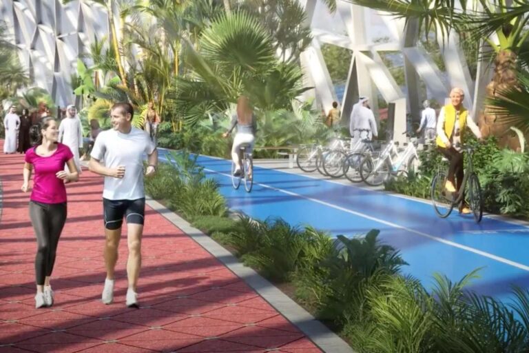Dubaï sans voiture ? La piste cyclable de 93 km arrive, climatisée avec l'énergie cinétique de ceux qui pédalent