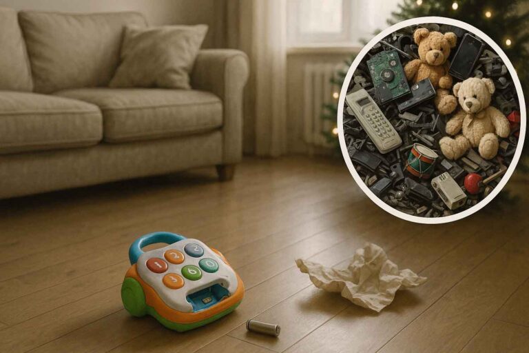 Des jouets qui durent une journée : le drame des e-déchets de Noël