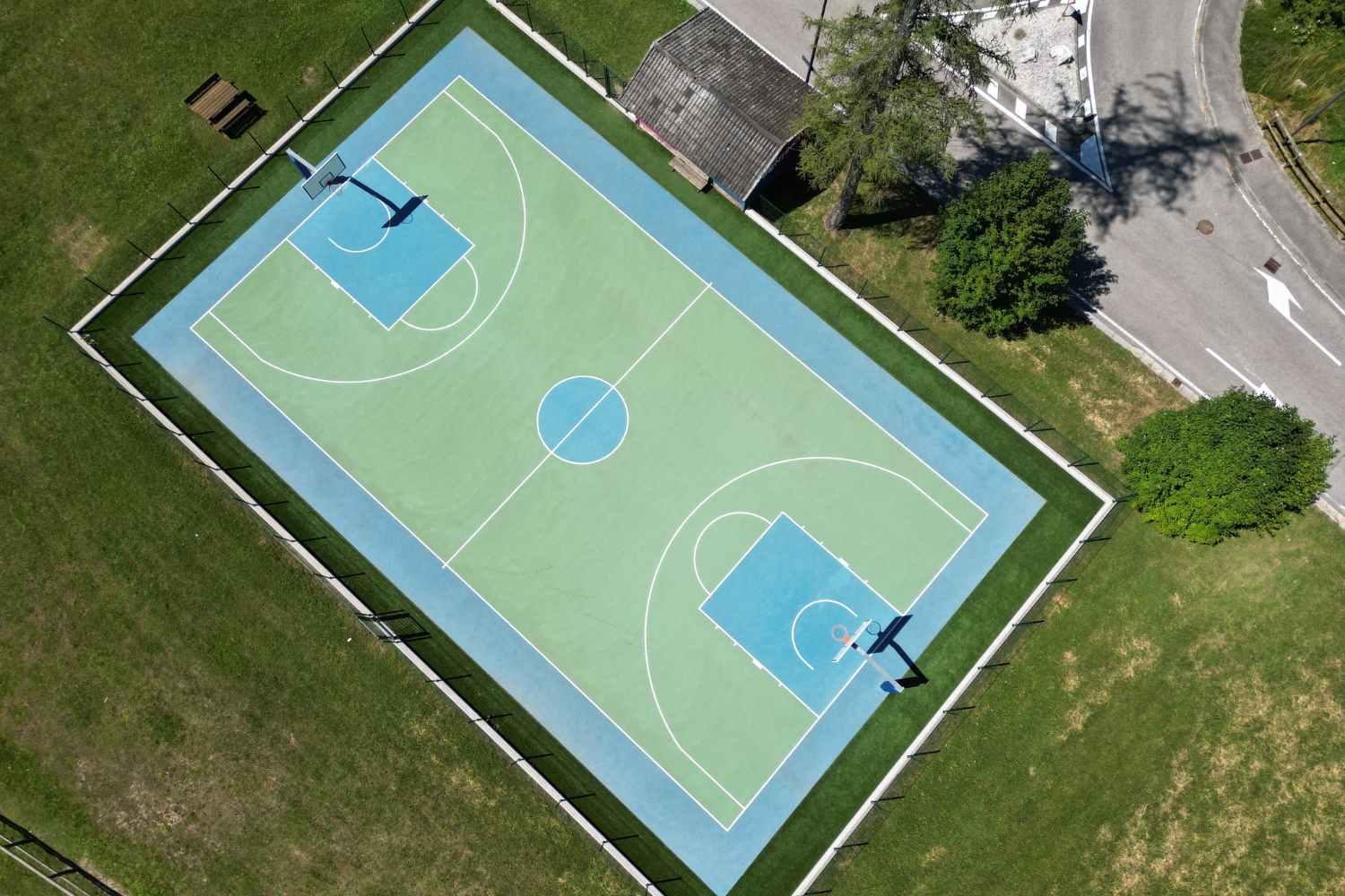 revêtement de sol sportif Ecopneus