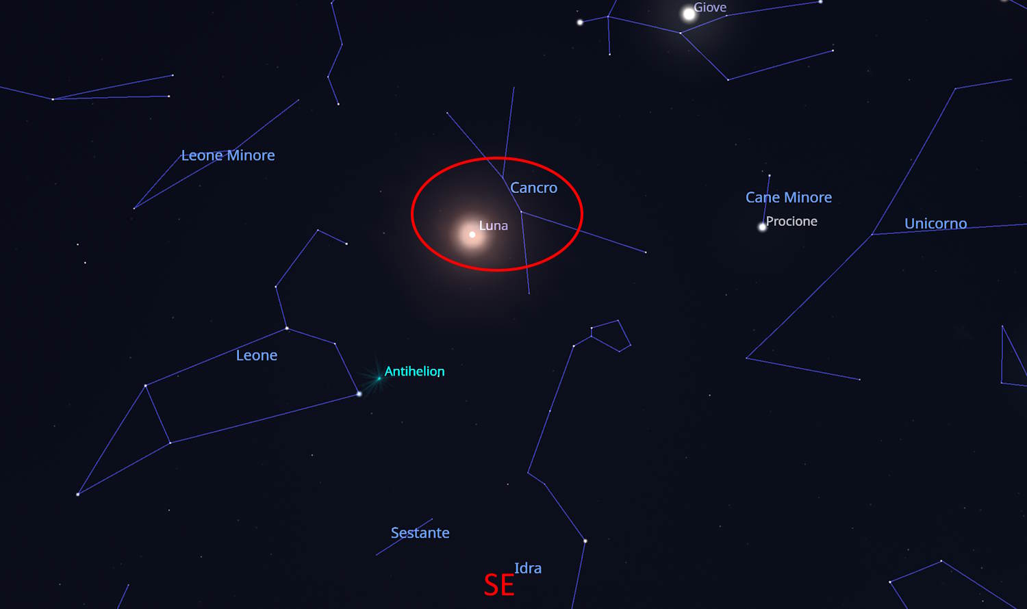 Pleine lune de neige de février