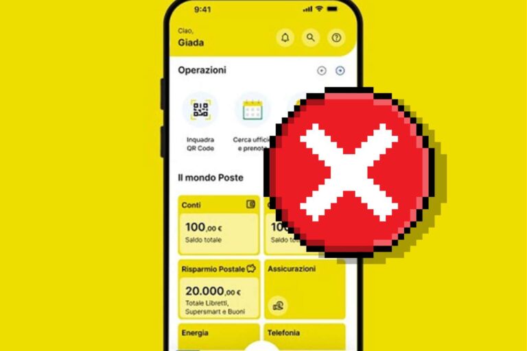 La Poste italienne en panne, mauvais services sur le site et l'application : que se passe-t-il