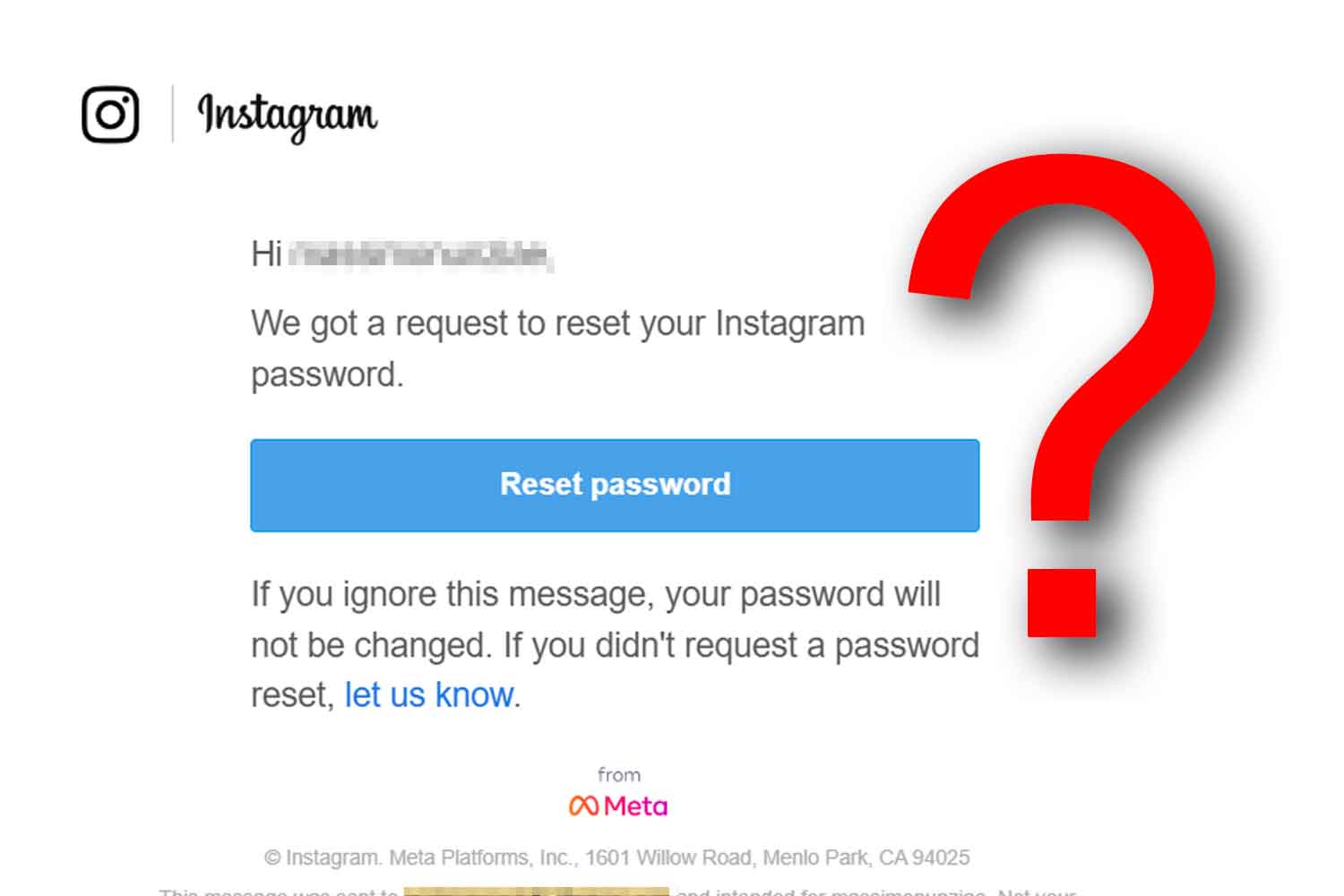 truffa instagram