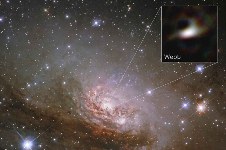 Découvrez l'image la plus nette jamais prise du disque poussiéreux d'un trou noir