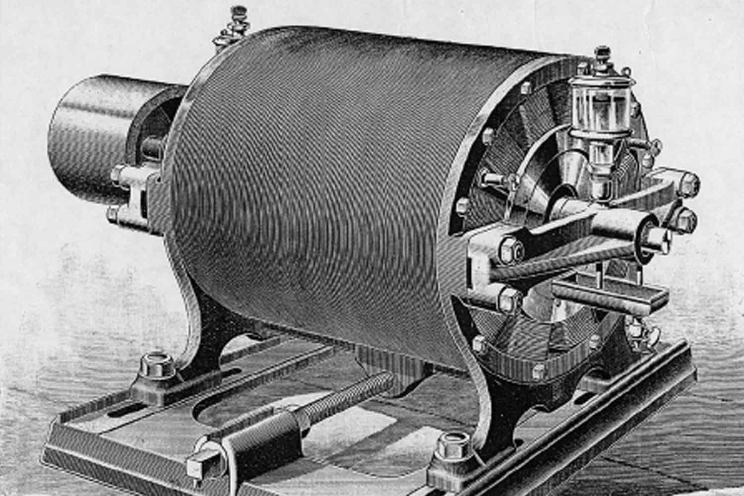 Moteur à induction Tesla