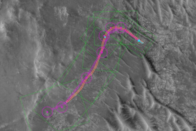 La persévérance entre dans l'histoire : pour la première fois, le rover de la NASA a roulé seul sur Mars grâce à l'IA