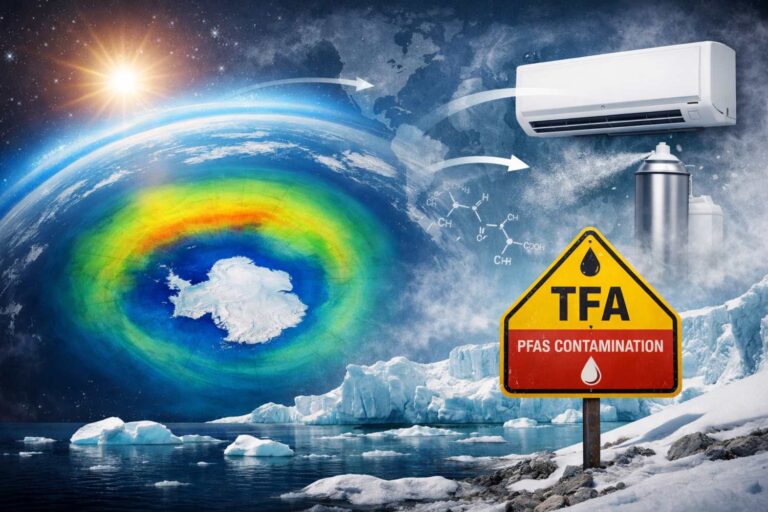 Nous avons sauvé l'ozone mais créé un nouveau problème : les niveaux de ce PFAS dans l'environnement ont triplé