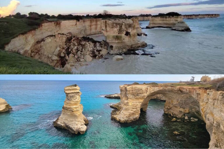 L'Arche des Amoureux n'existe plus, elle s'est effondrée le soir de la Saint-Valentin (et non, ce n'est pas du « mauvais temps »)