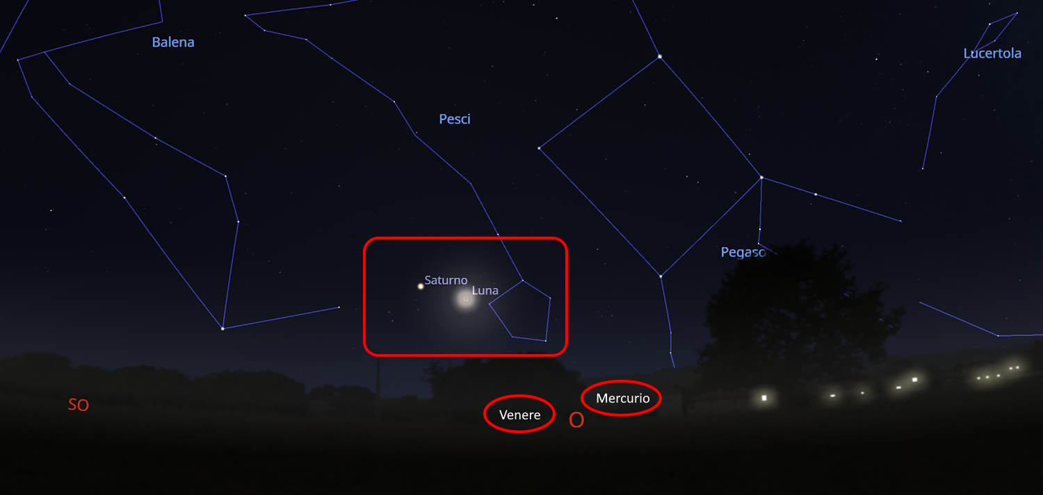 baiser lune saturne février 2026