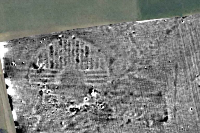 Sous la Voie Appienne la cité romaine perdue apparaît et réapparaît sans creuser grâce aux drones