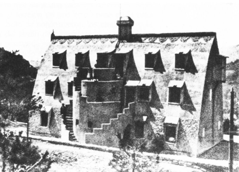 chalet historique de Gaudi