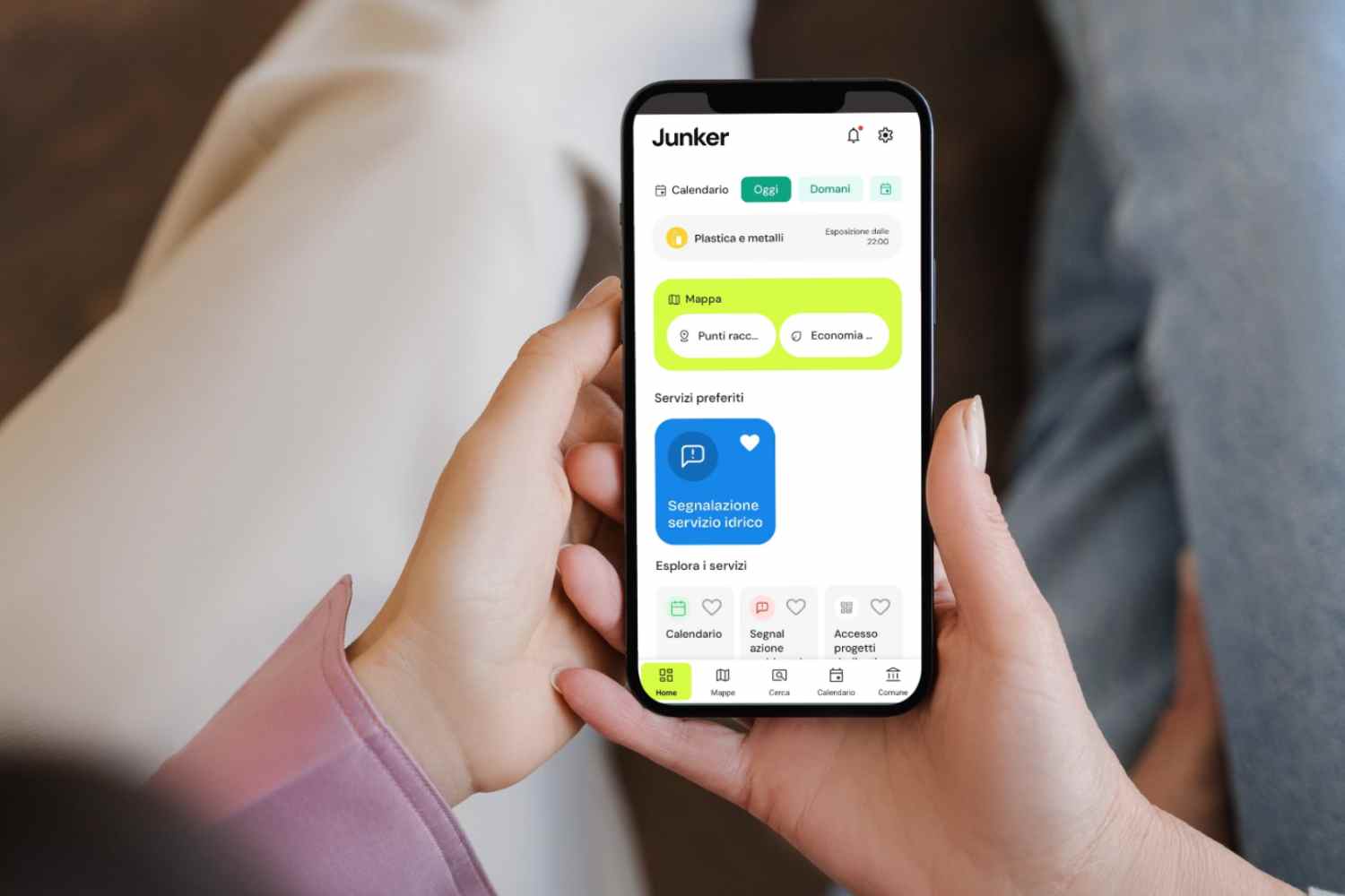 application d'eau indésirable