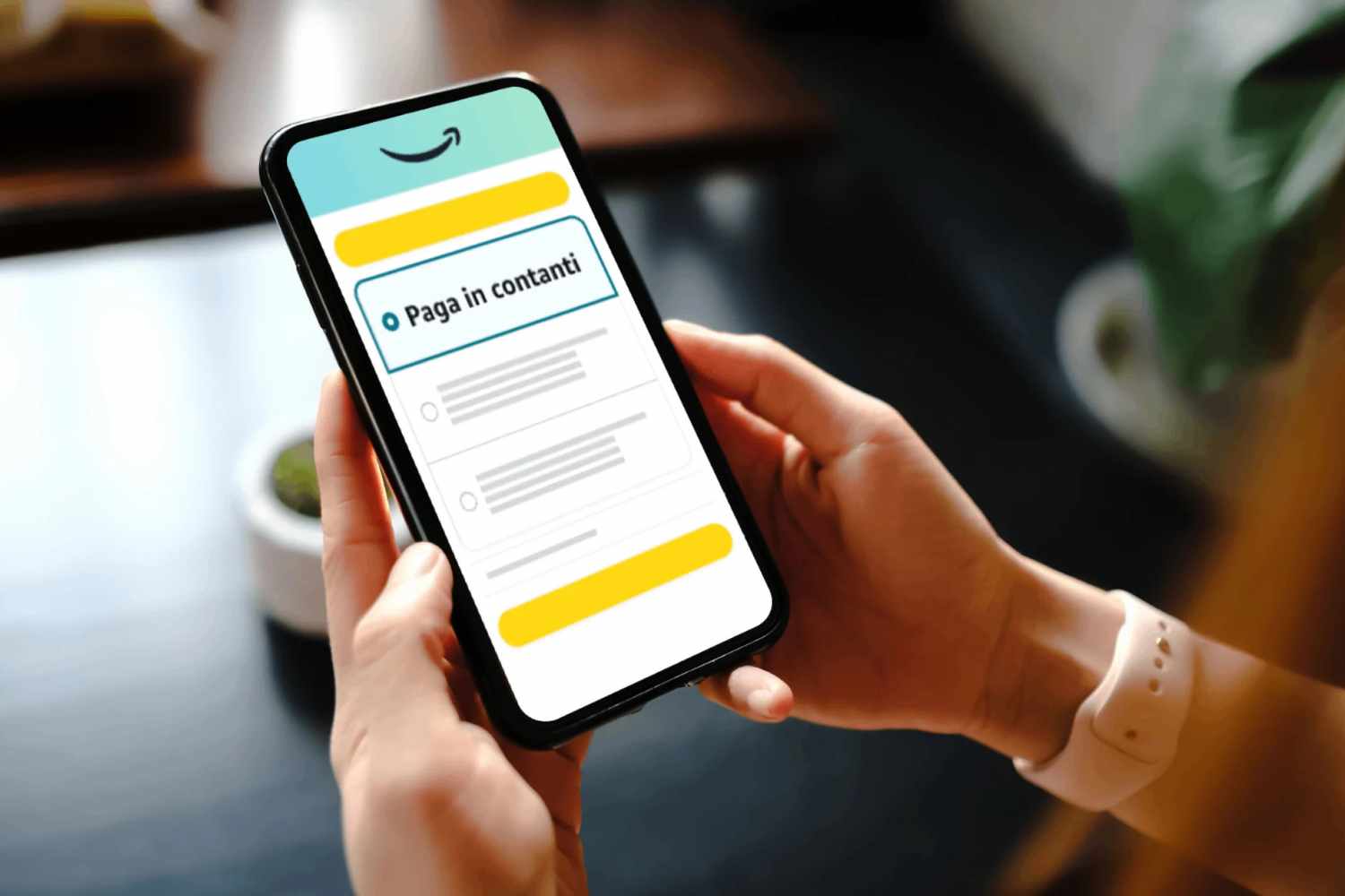 paga in contanti amazon