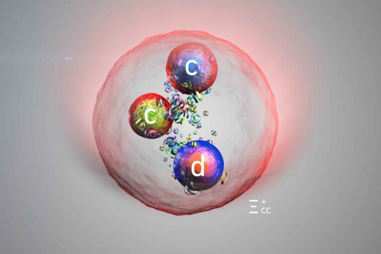 Une particule subatomique rare (semblable à un proton) découverte au cœur du plus grand accélérateur du CERN