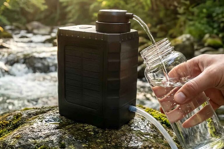Cet appareil pourrait changer votre randonnée : la gourde solaire qui purifie l'eau partout
