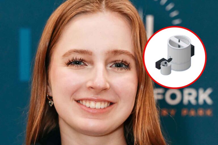 L'eau de la maison était pleine de microplastiques, alors une lycéenne a créé un filtre magnétique réutilisable dans son garage