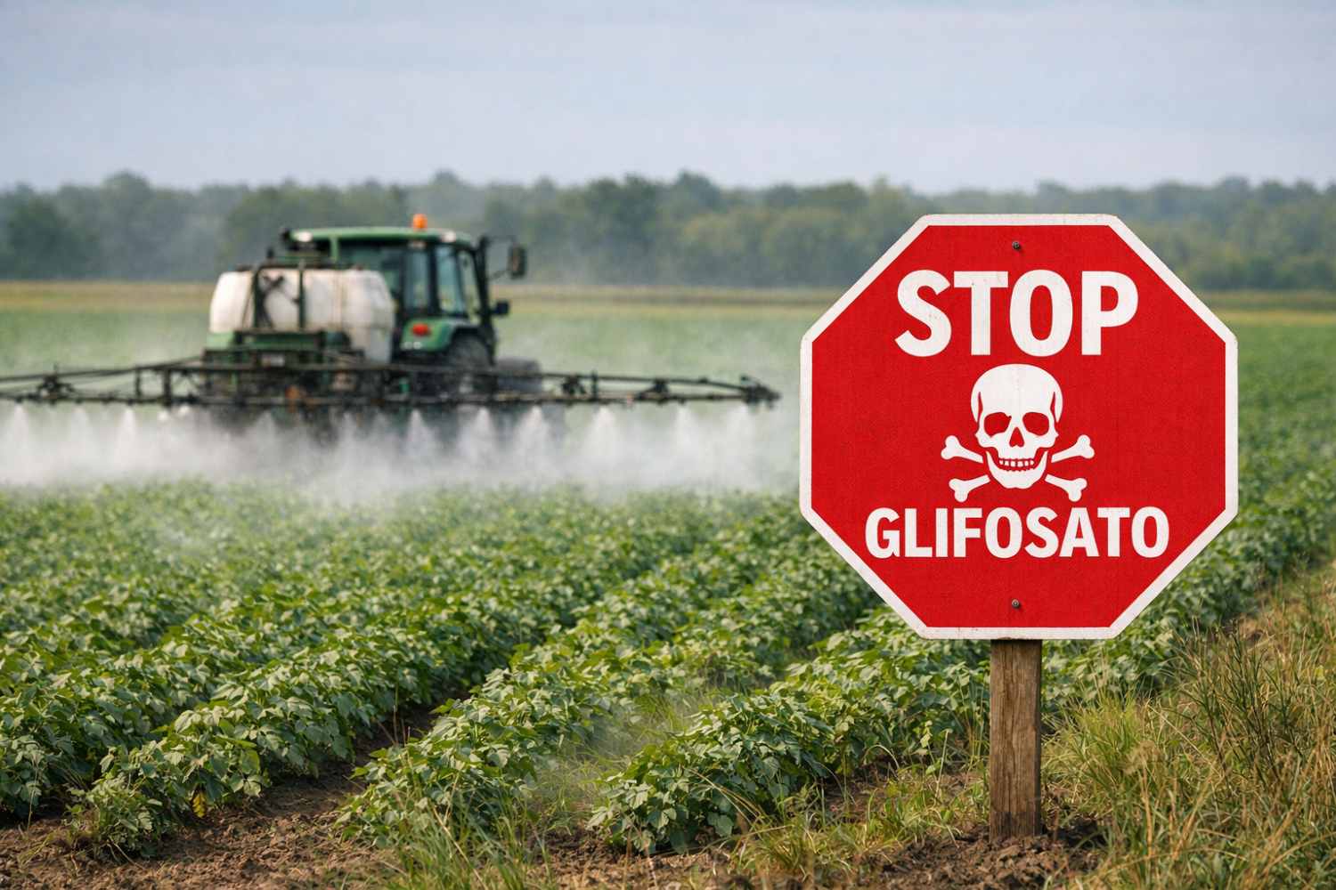 stop glifosato