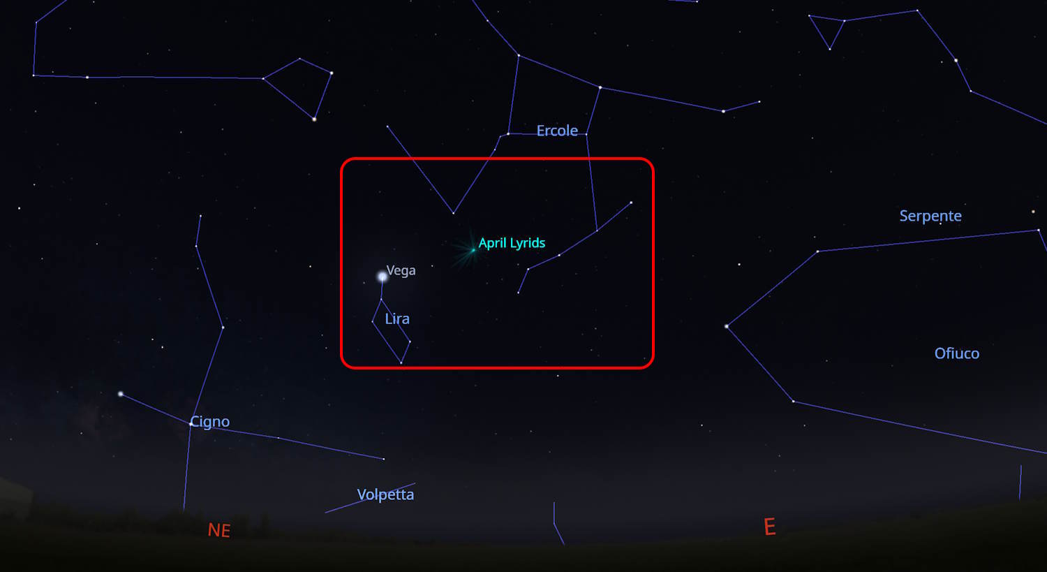 étoiles filantes lyriques printemps 2026