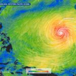Alerte maximale au super typhon Sinlaku : des vents allant jusqu'à 290 km/h menacent les Mariannes (et les images satellites sont impressionnantes)