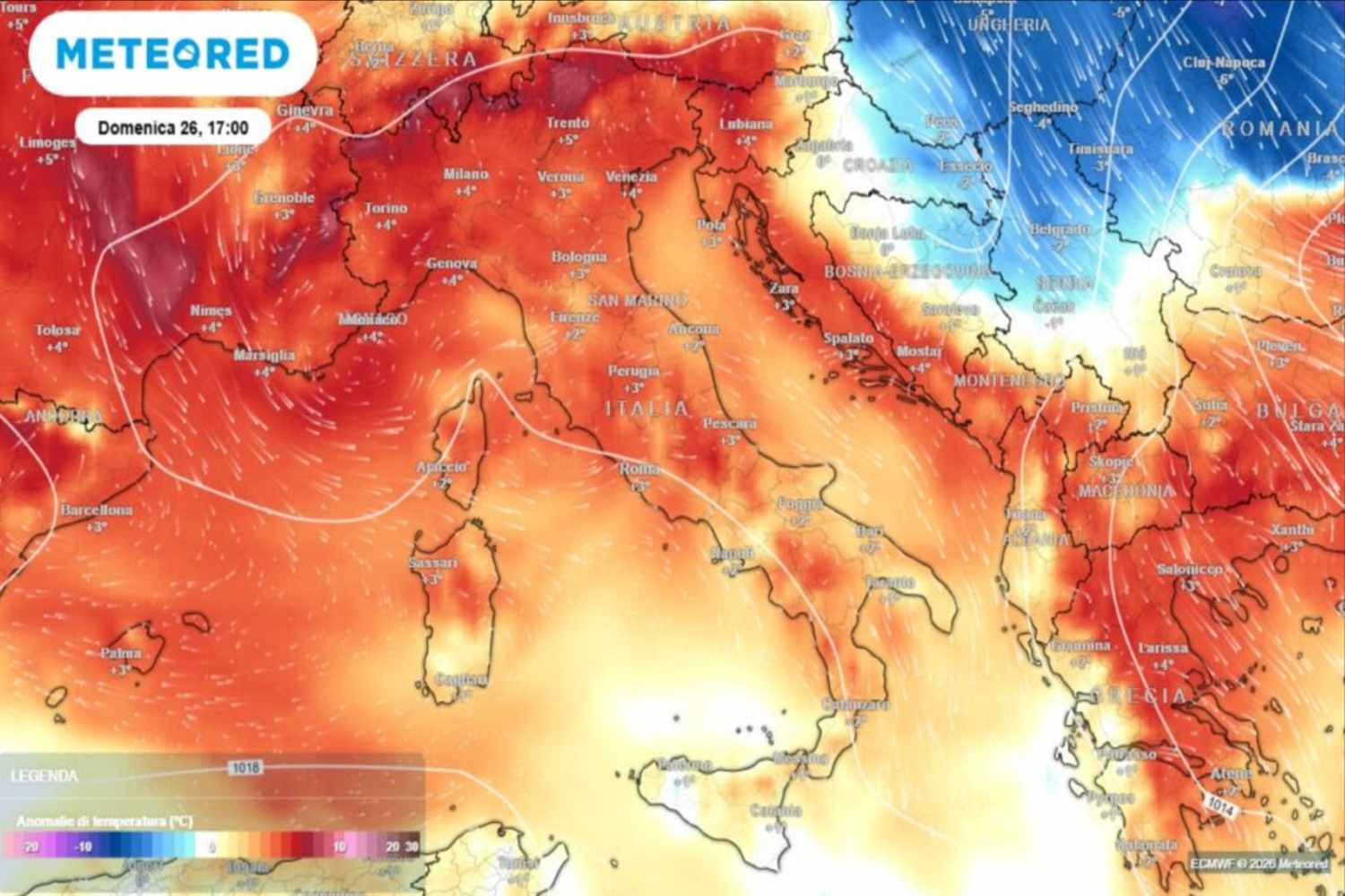 meteo 25 aprile