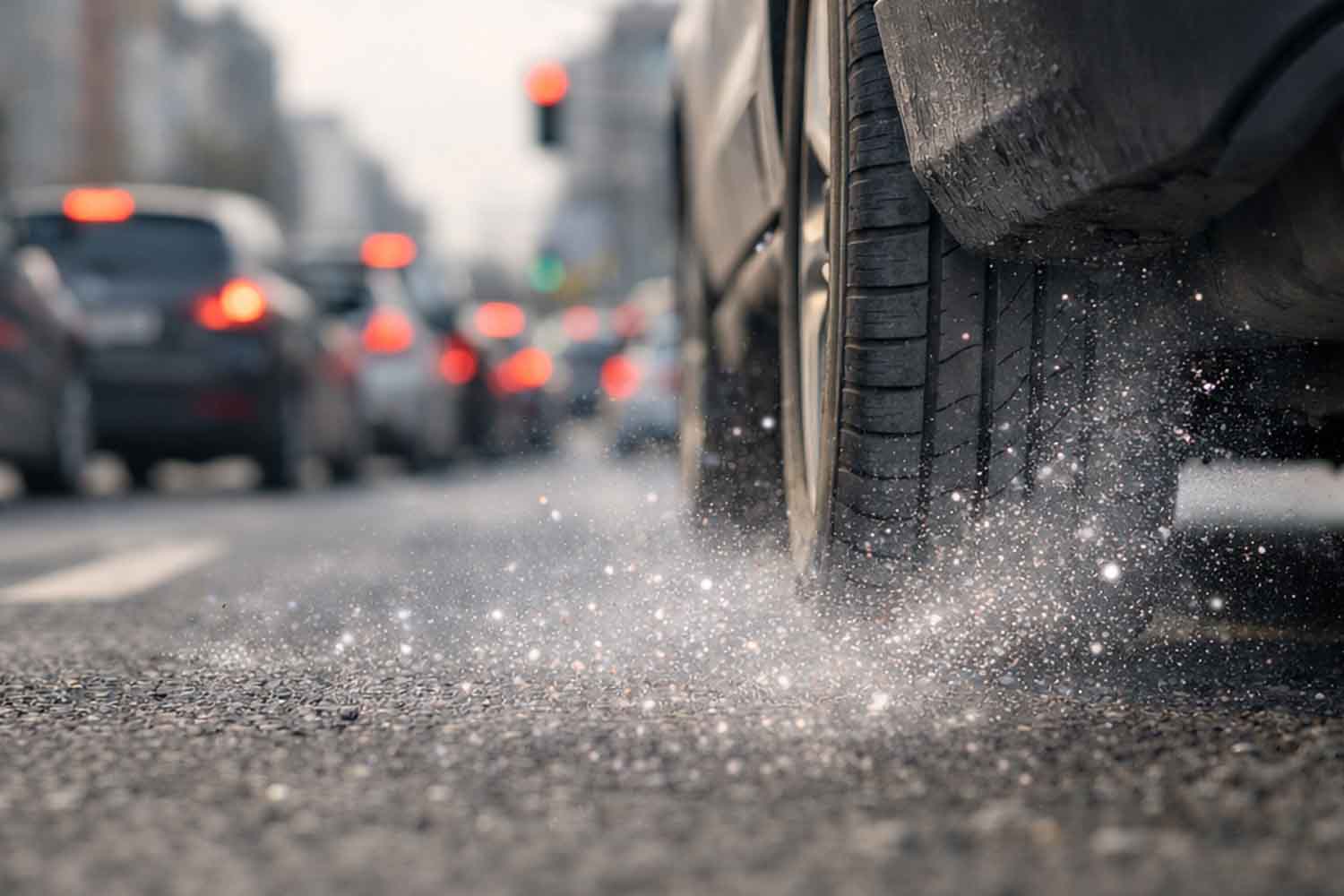 pneumatici microplastiche