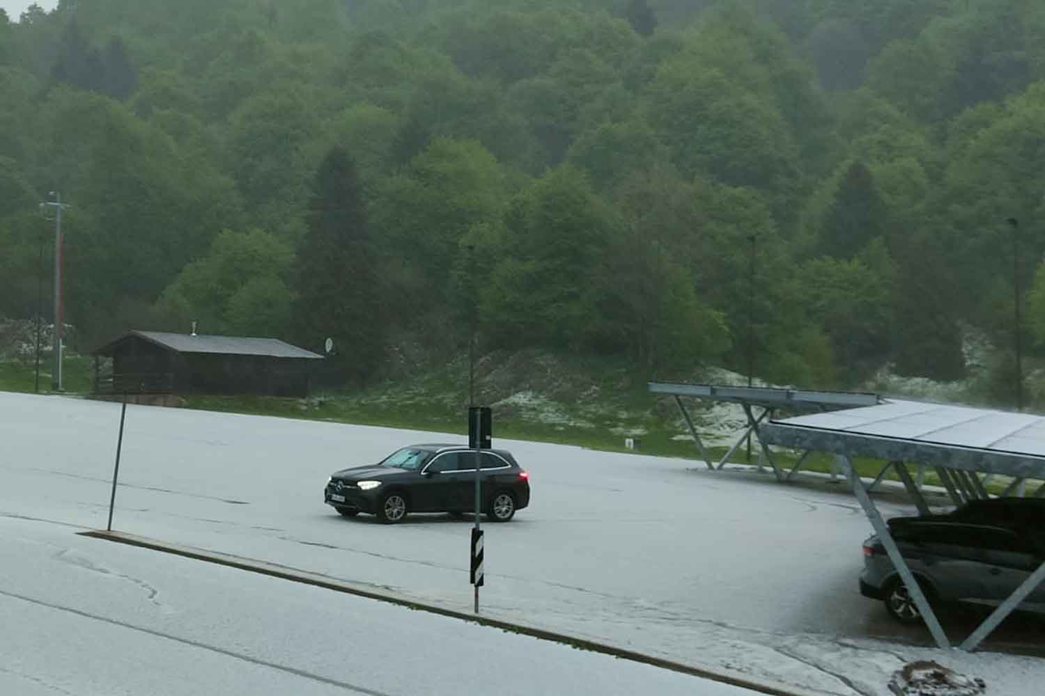 mauvais temps en Vénétie