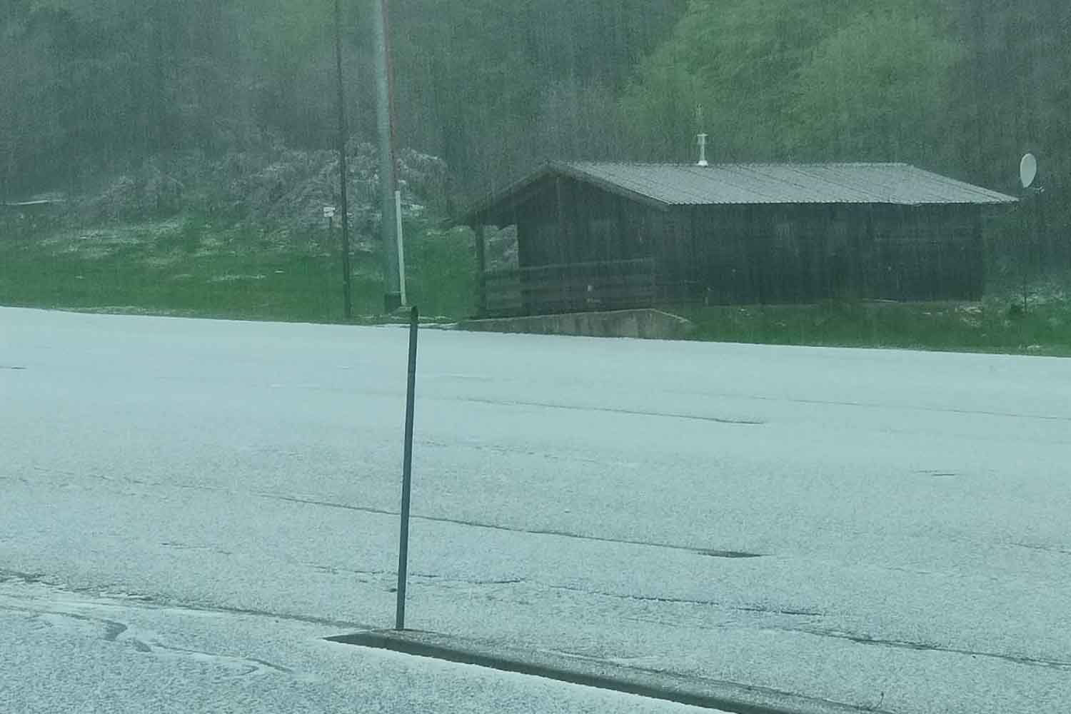 Maltempo in Veneto a Novezza