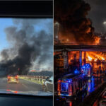 Maxi incendie à Rome : des explosions et une colonne de fumée noire paralysent Prati Fiscali (rendant l'air irrespirable)