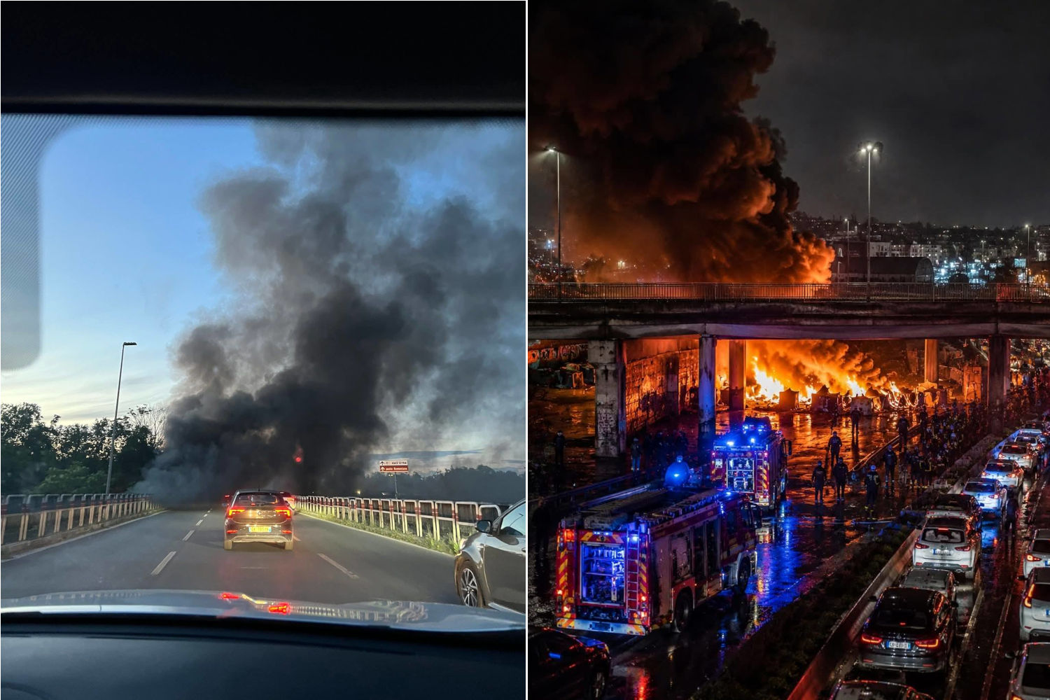 Roma incendio