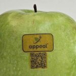 Étiquettes comestibles pour fruits et légumes : l'étiquette entièrement italienne (que l'on peut manger) provient de déchets de pommes