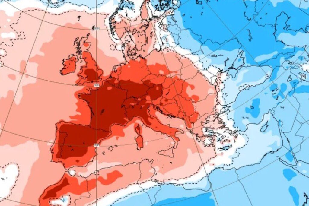 europa caldo estremo