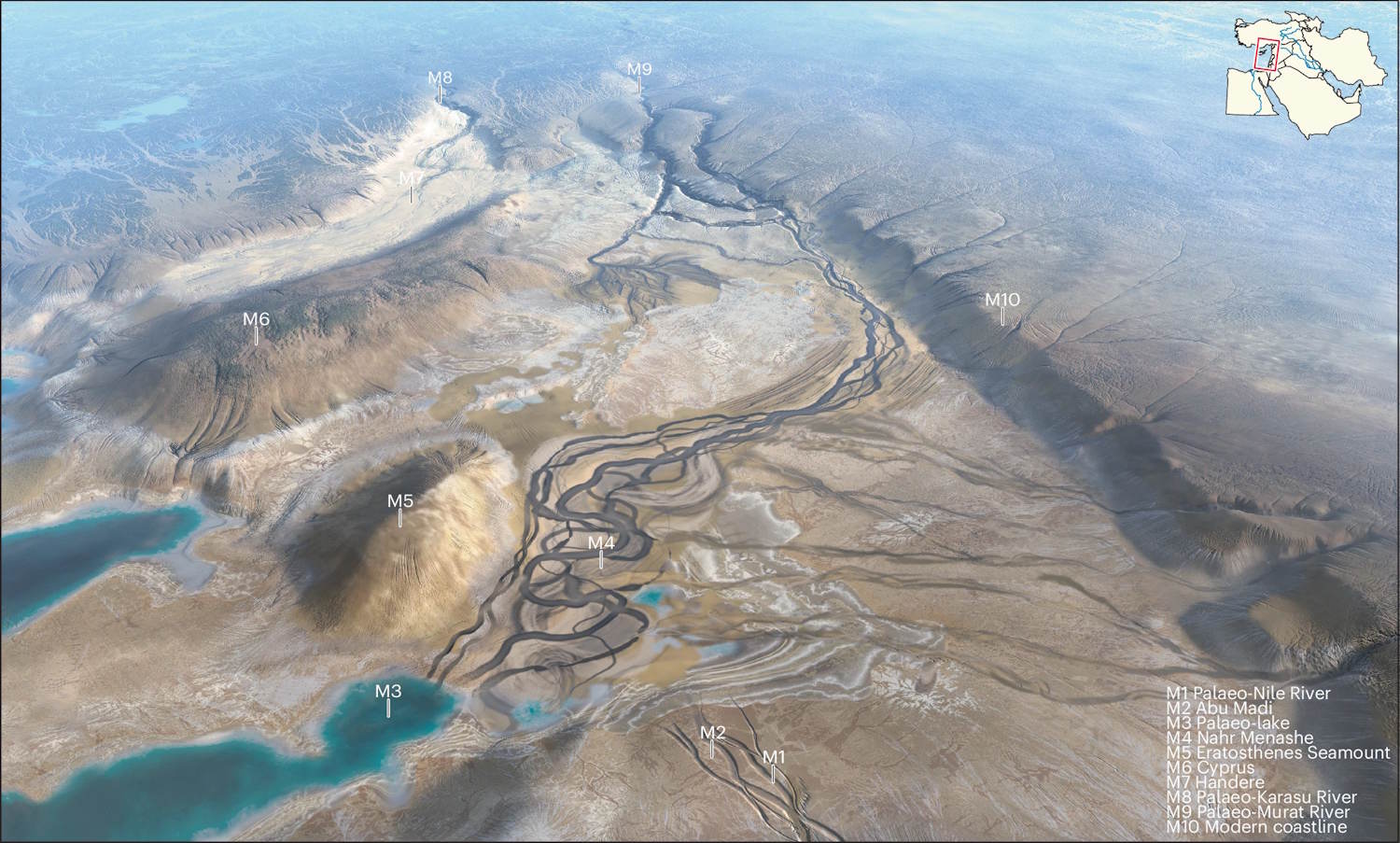 origine du fleuve euphrate