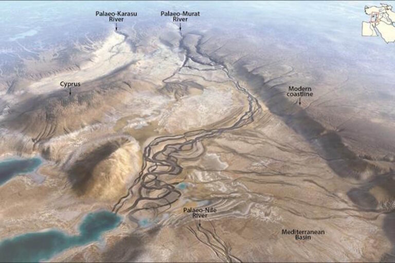 Enfin, maintenant nous savons comment est né le célèbre fleuve Euphrate, l'étude