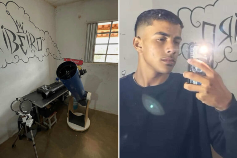 Crée un télescope avec deux seaux et un miroir : un jeune de 17 ans réalise son rêve de voir des étoiles et des planètes (et apporte son invention dans les écoles)