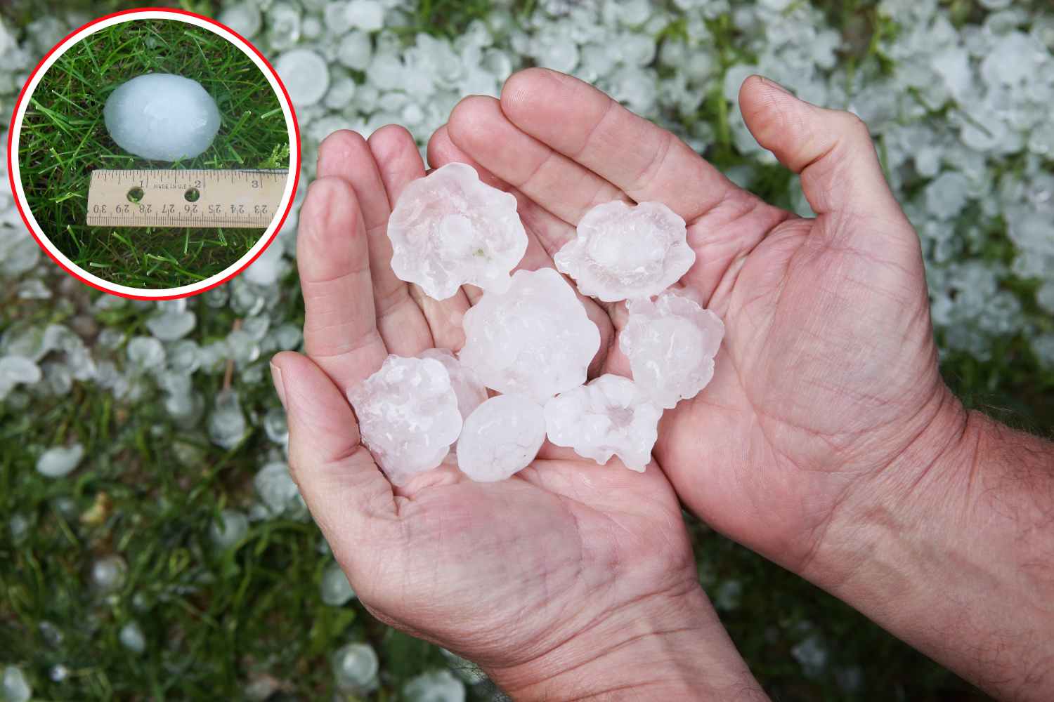 Moins de tempêtes, mais plus destructrices : la métamorphose de la grêle (plus de 3 cm) à l'ère du réchauffement climatique