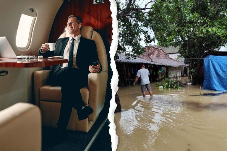 Les super riches ont une dette climatique de 1 000 milliards de dollars par an (mais les plus pauvres en paient les conséquences)