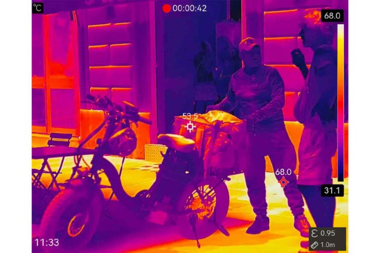 Chaleur extrême : la caméra thermique détecte 100°C sur les chantiers de Rome