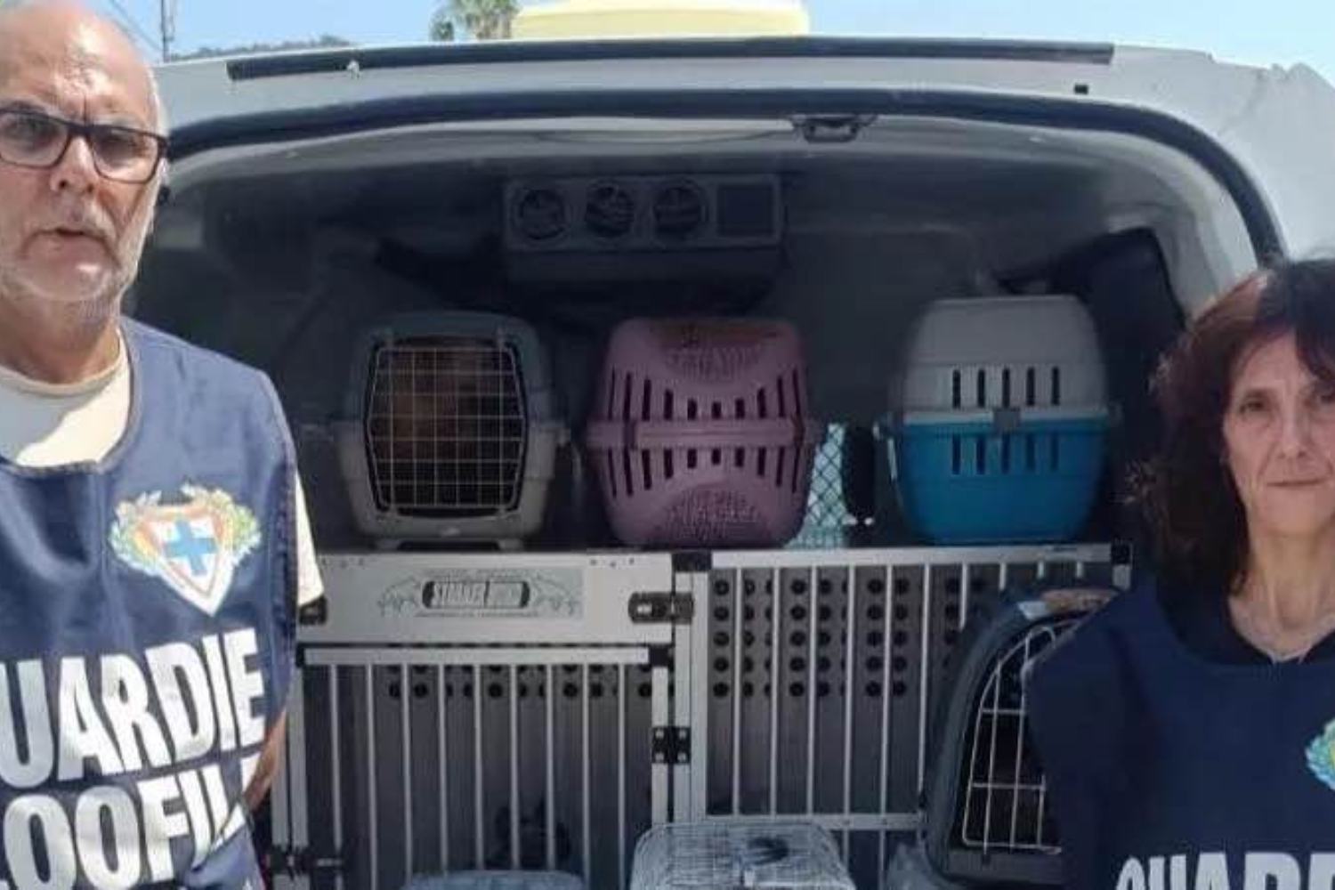Animali sequestrati Sanremo
