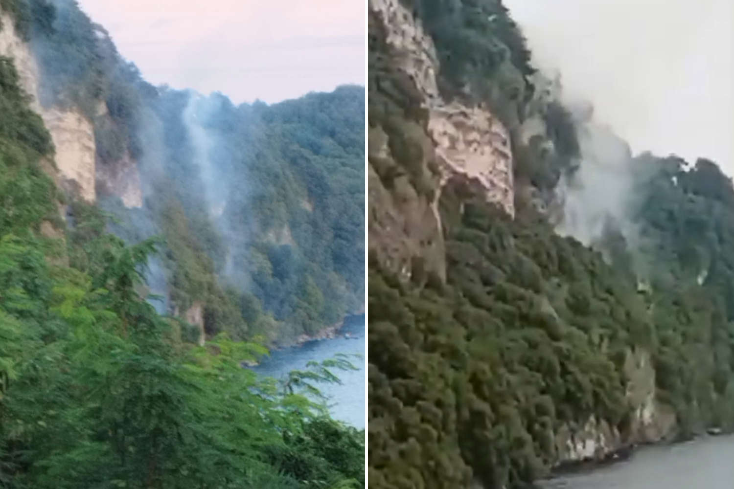 Incendio Leggiuno