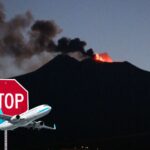 Arrêt des vols (à l'arrivée et au départ) à l'aéroport de Catane : passagers dans le chaos à cause de l'éruption de l'Etna