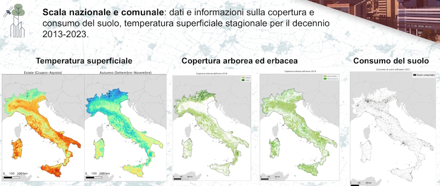 Ilots de chaleur en Italie