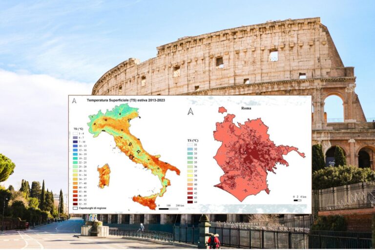 Ilots de chaleur urbains, jusqu'à 4°C en moins avec plus d'arbres et moins d'asphalte : les résultats du projet à Florence et Rome