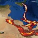 Le « souffle » de l'Etna vu de l'espace : l'énorme panache de gaz a atteint l'Afrique du Nord