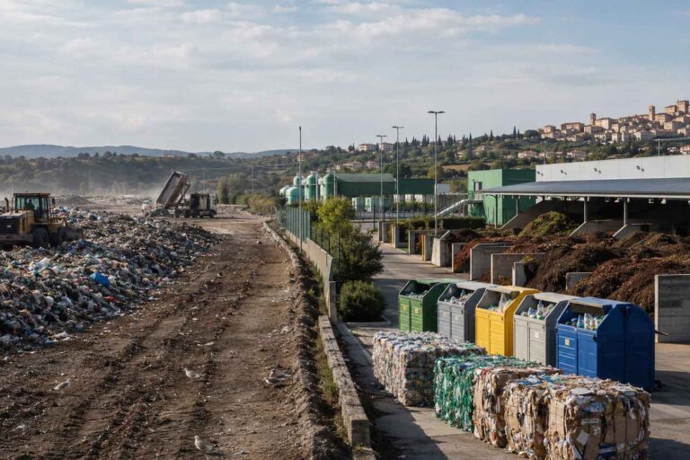 De l’effondrement des décharges au boom du recyclage : l’incroyable transformation des déchets en Italie