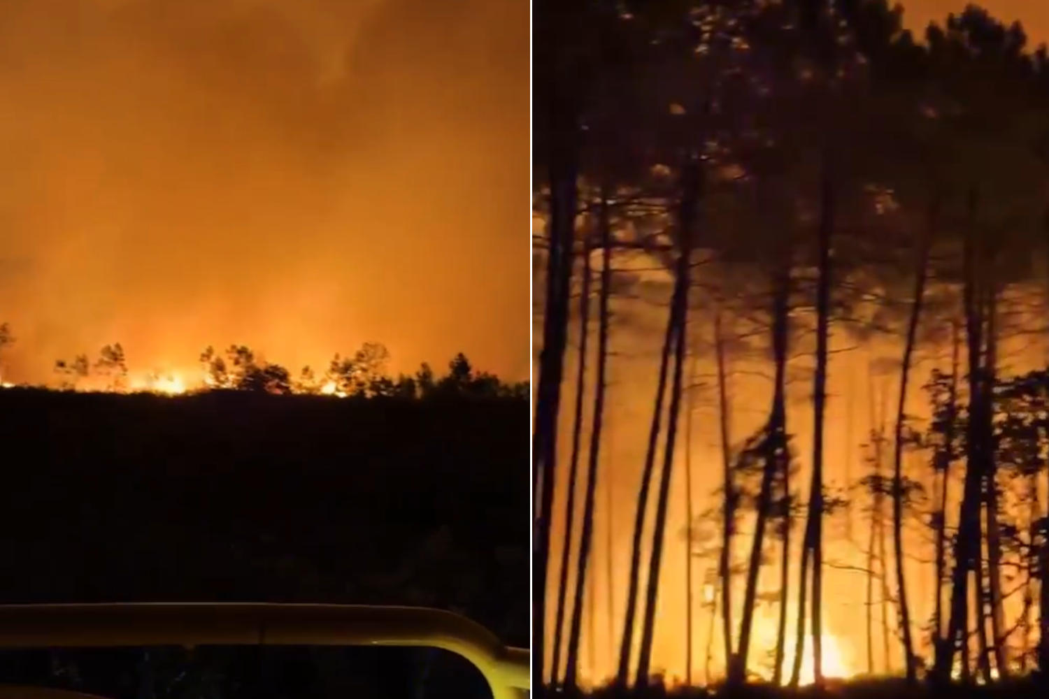 Incendio Francia