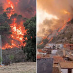 Enfer d'incendie à Castronovo di Sicilia, la station d'épuration des eaux est en feu : citoyens intoxiqués et 21 communes sans eau