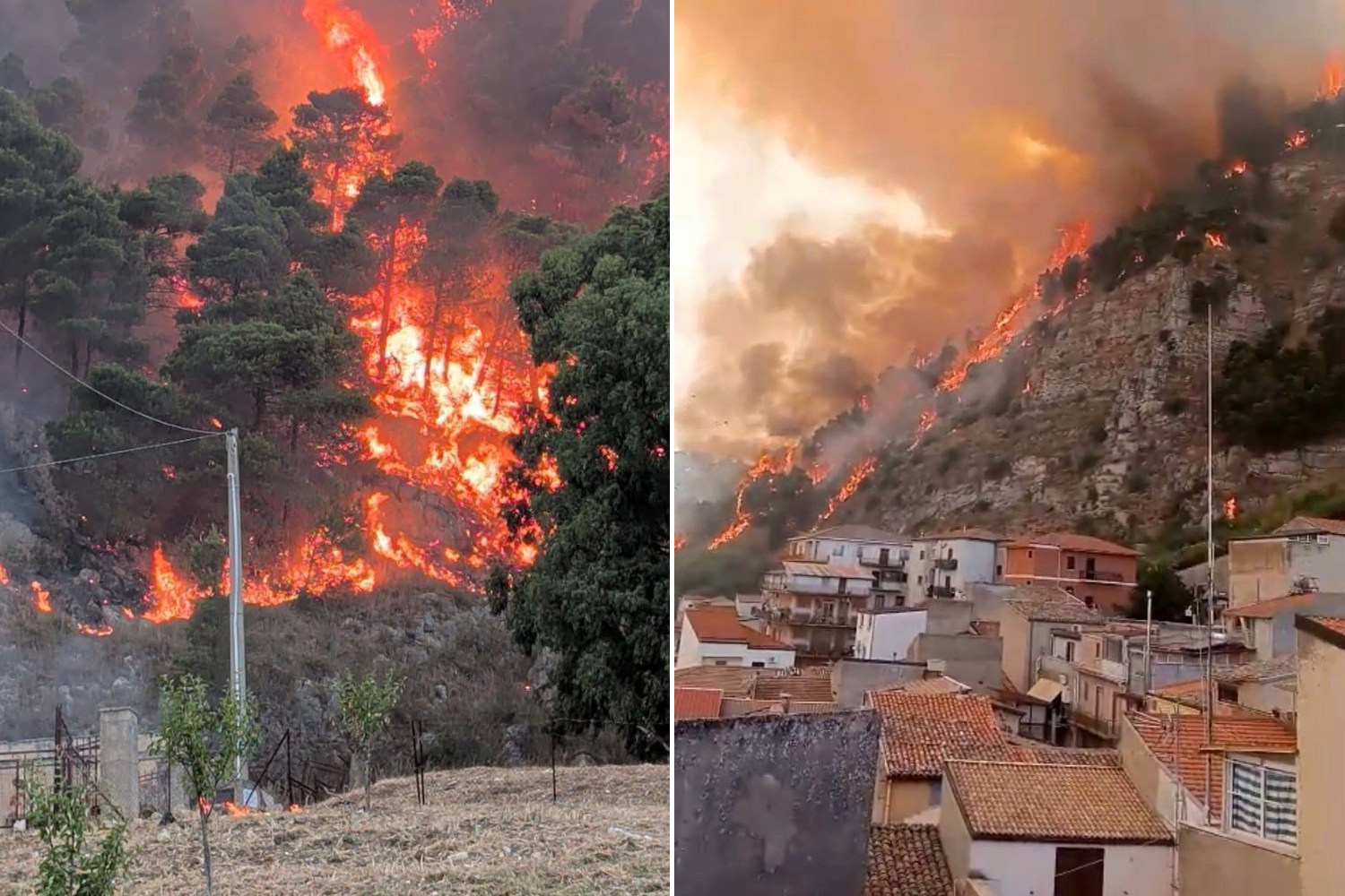 Incendio Castronovo