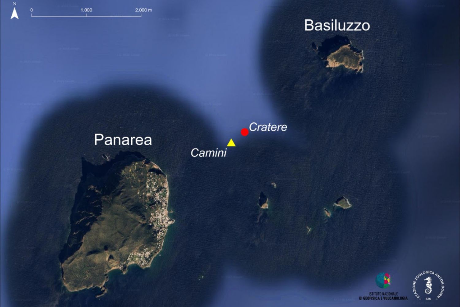 nuovo cratere eolie