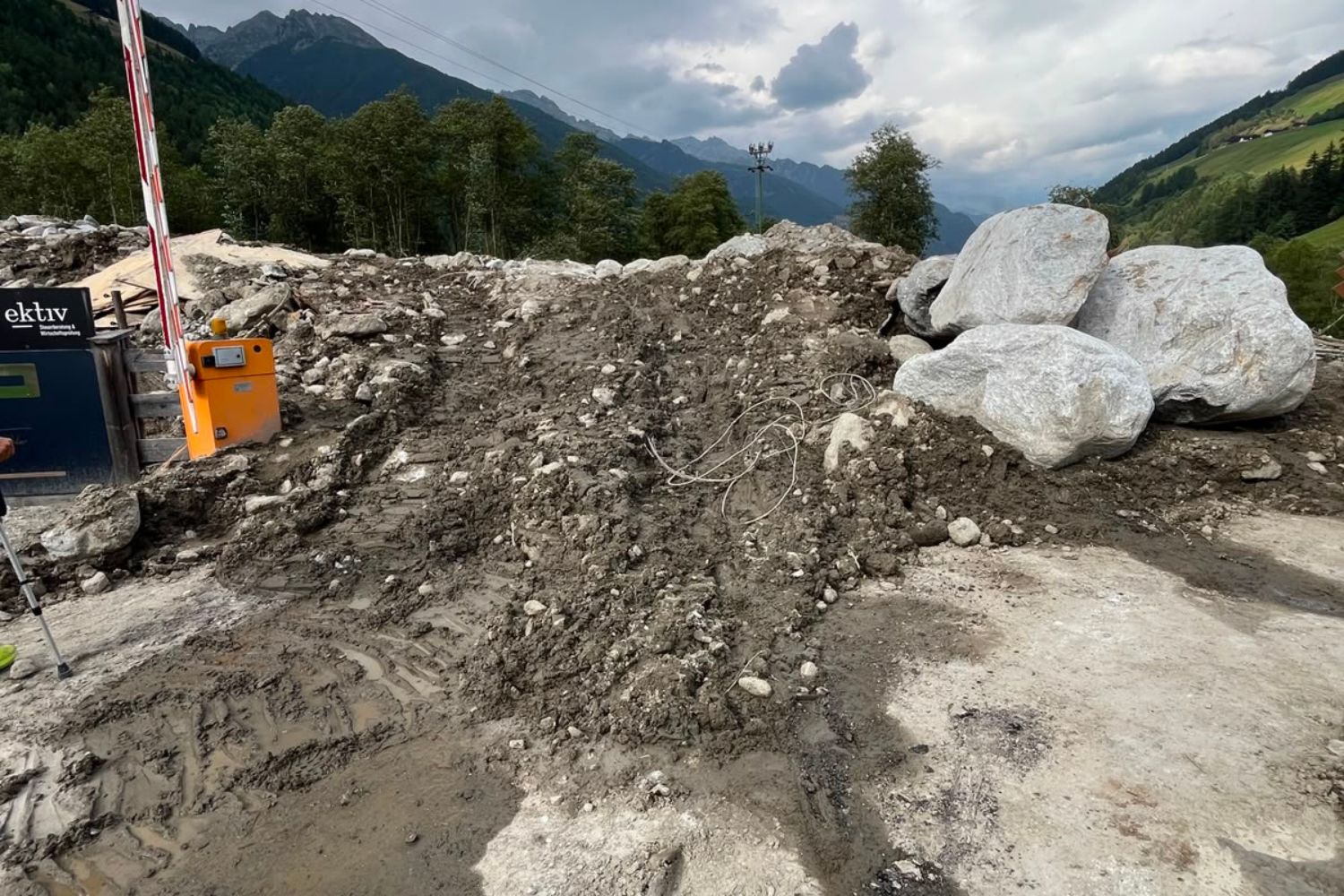 Glissement de terrain de la Valle Aurina